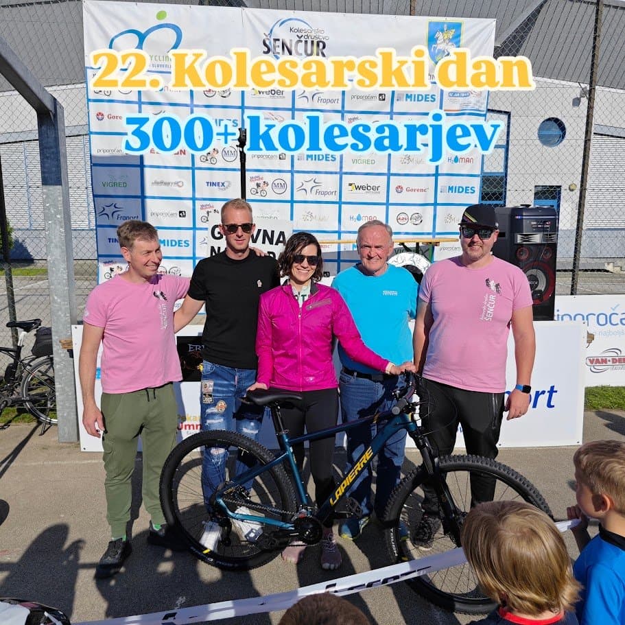 Kolesarski dan v Šenčurju: nepozaben dan na dveh kolesih!